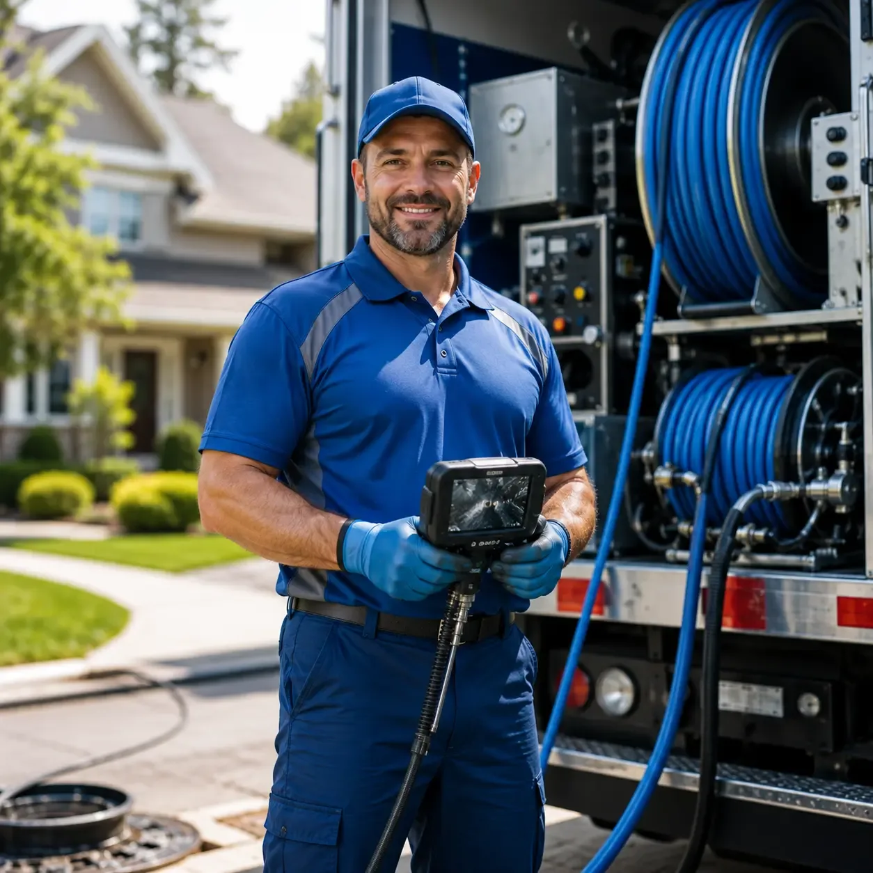 Local outdoor drain cleaning specialists in Grandview, IN